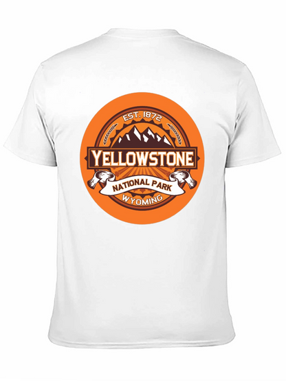 Yellowstone National Park Graphic Tee - Black
