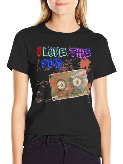 I Love the 70s Retro Cassette Graphic Tee