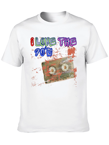 I Love the 70s Retro Cassette Graphic Tee
