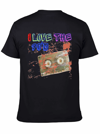 I Love the 70s Retro Cassette Graphic Tee