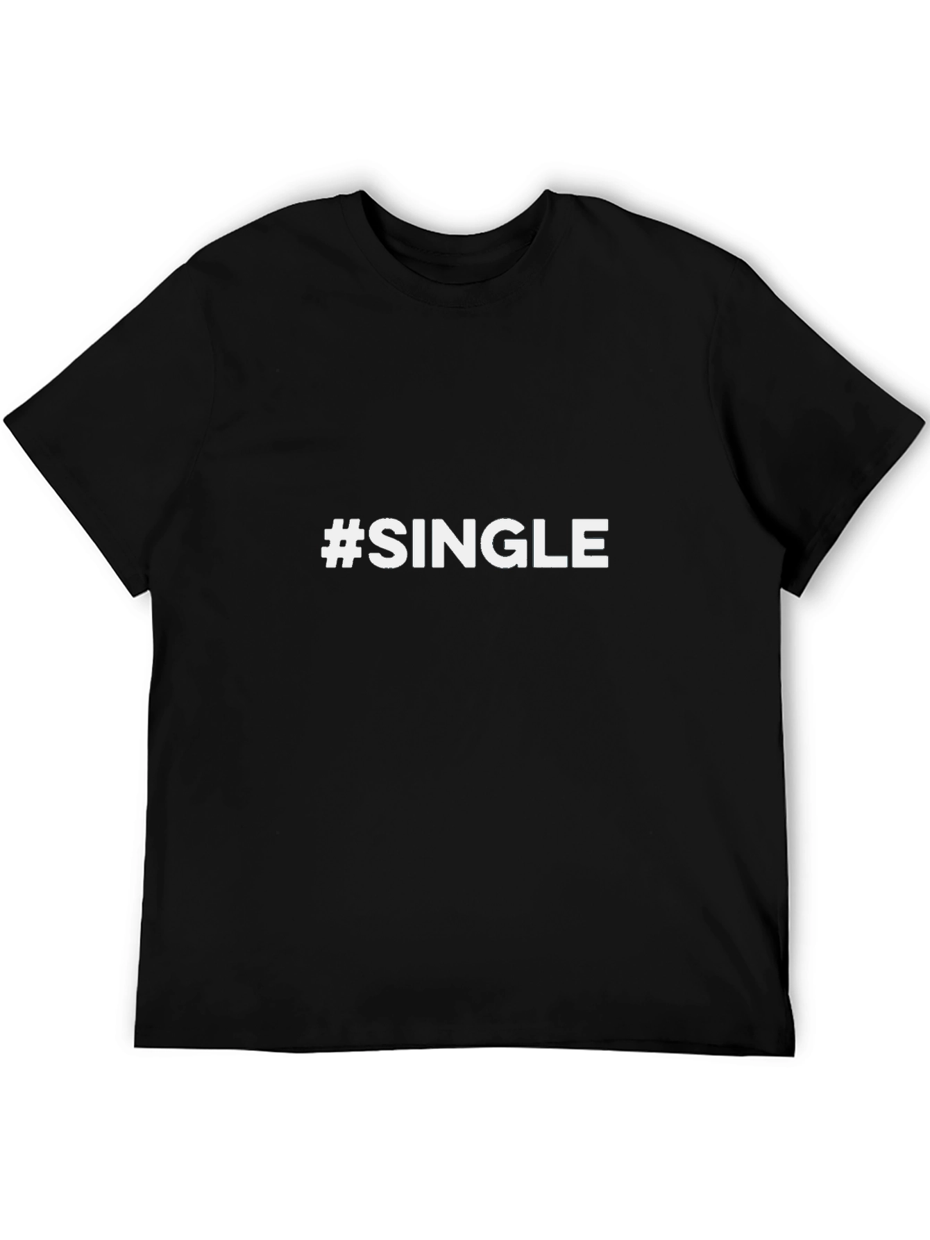 #Single Black T-Shirt - Casual Style