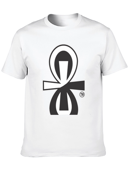 Black T-Shirt with Unique Graphic Print