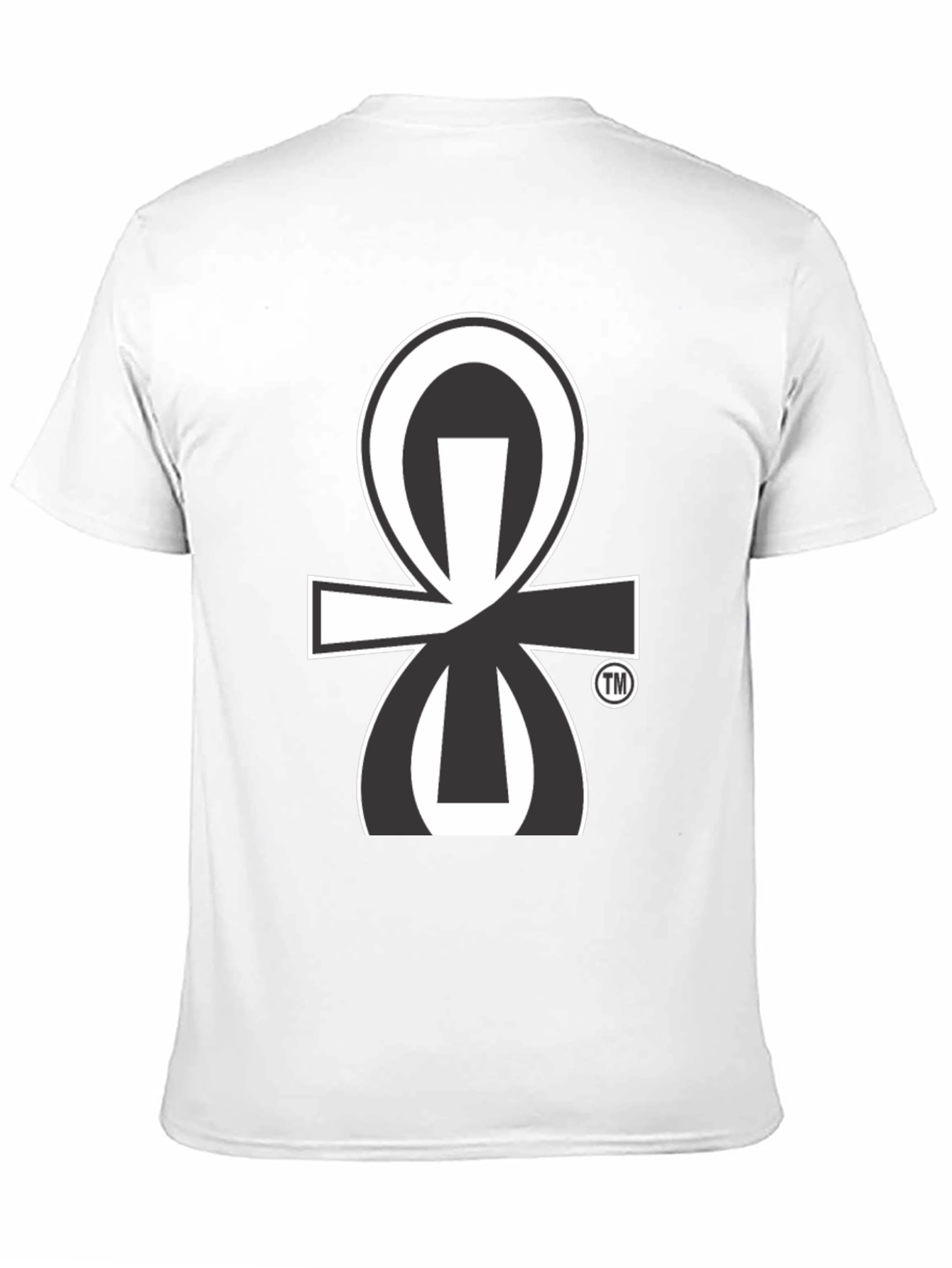 Black T-Shirt with Unique Graphic Print