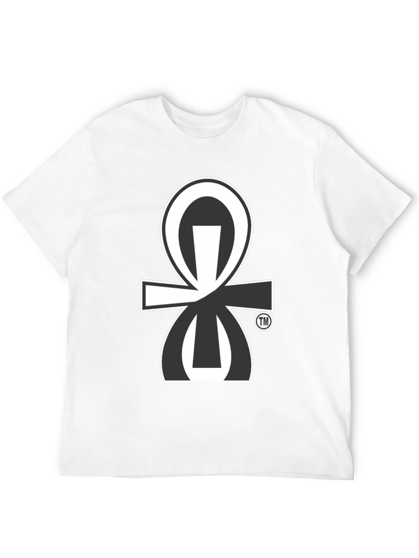 Black T-Shirt with Unique Graphic Print