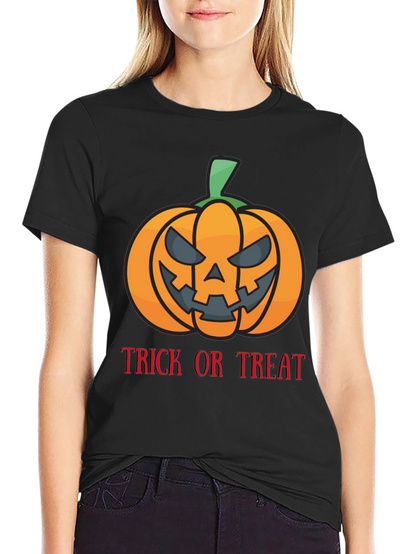Trick or Treat Pumpkin Halloween T-Shirt