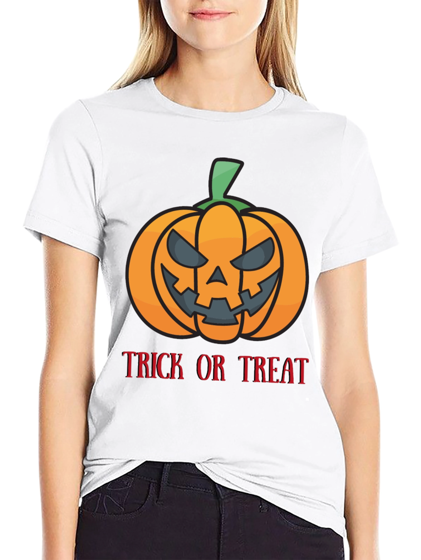 Trick or Treat Pumpkin Halloween T-Shirt