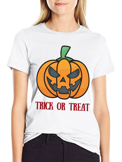 Trick or Treat Pumpkin Halloween T-Shirt