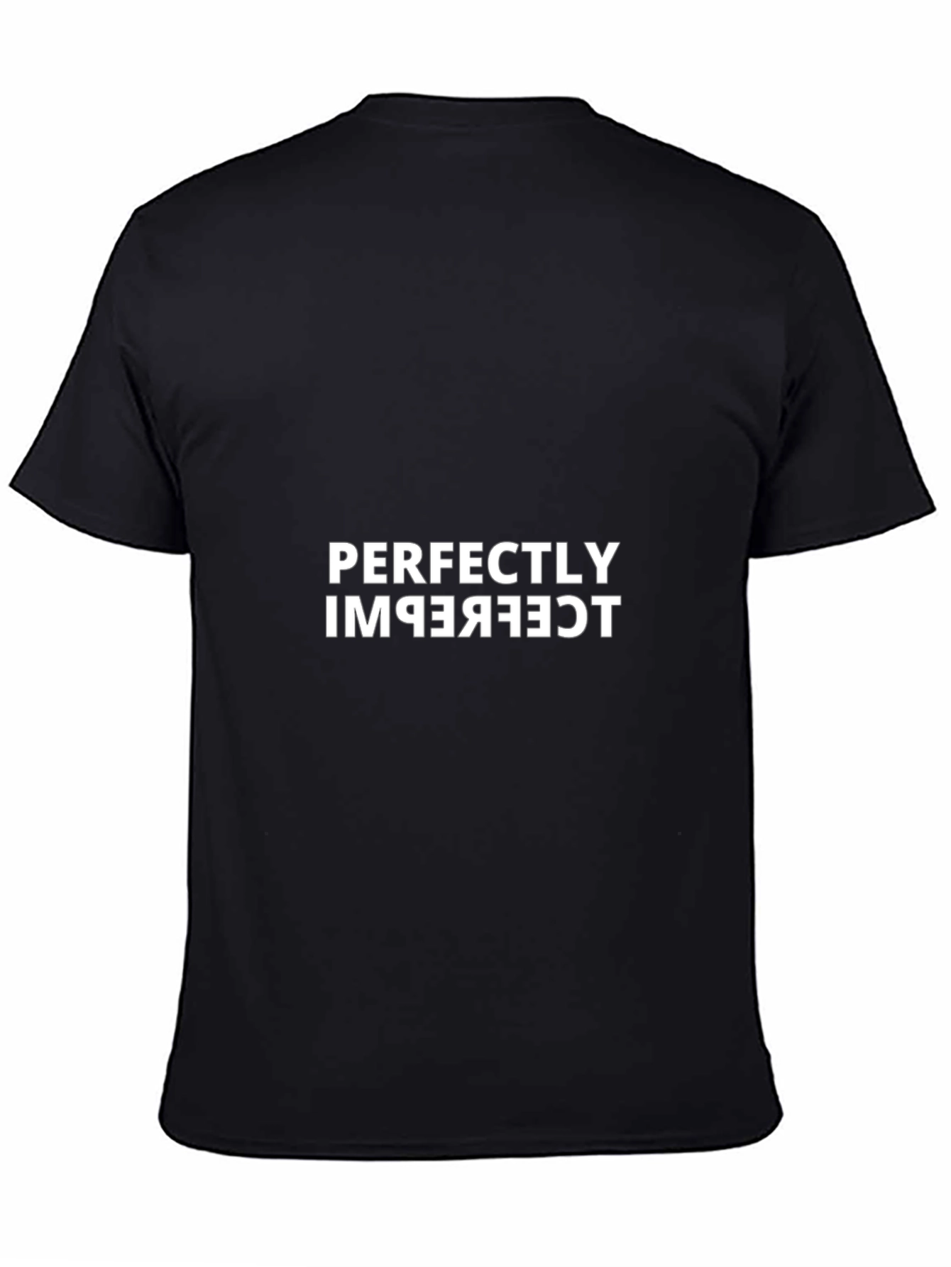 Perfectly Imperfect Black T-Shirt