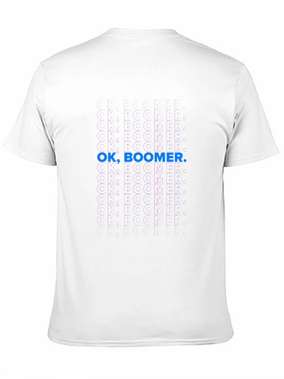 OK Boomer Black Graphic Tee