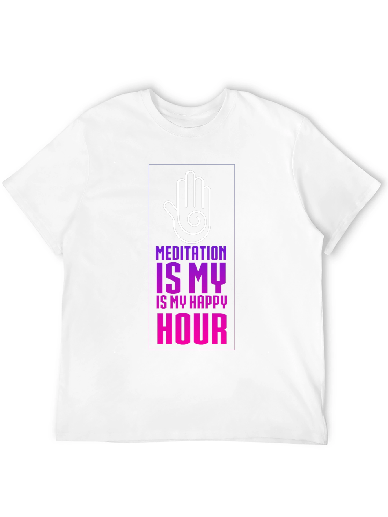 Meditation is My Happy Hour T-Shirt