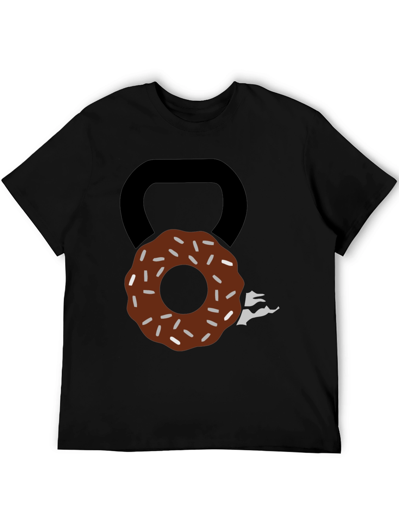 Donut Kettlebell T-Shirt: Sweet Fitness Style