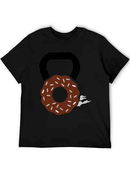 Donut Kettlebell T-Shirt: Sweet Fitness Style
