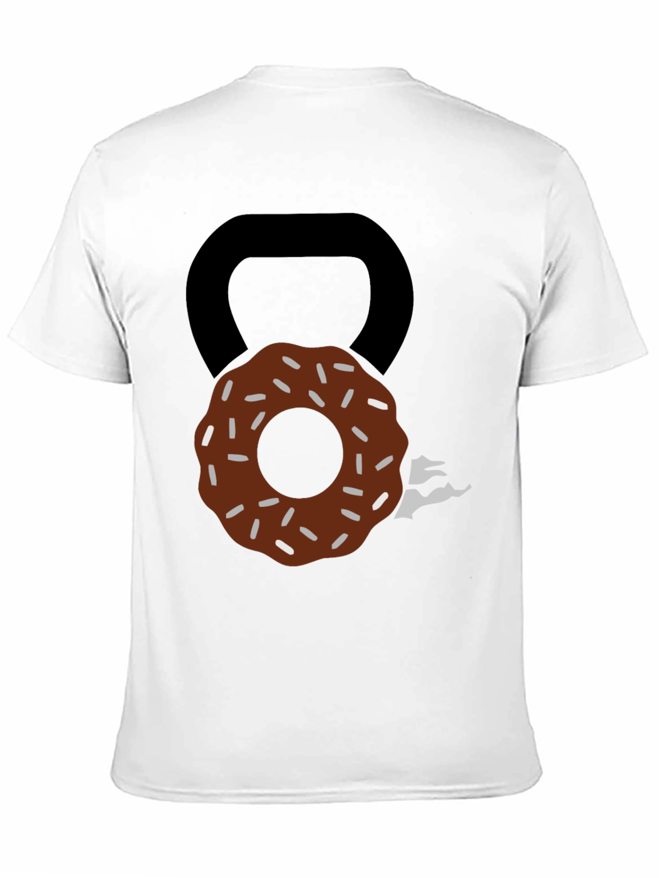 Donut Kettlebell T-Shirt: Sweet Fitness Style