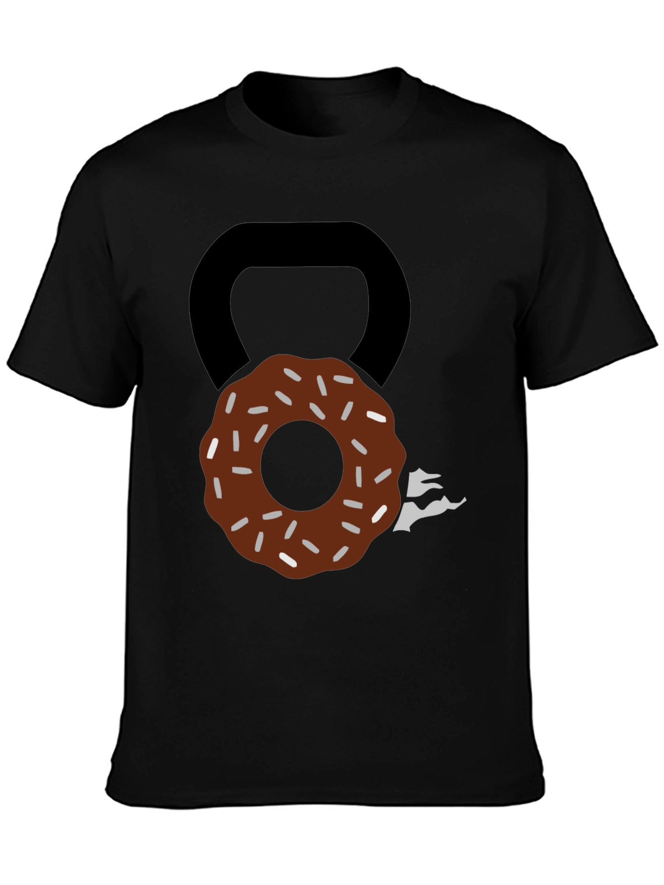 Donut Kettlebell T-Shirt: Sweet Fitness Style