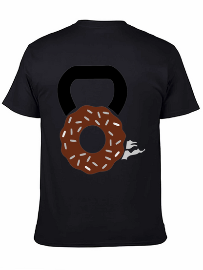 Donut Kettlebell T-Shirt: Sweet Fitness Style