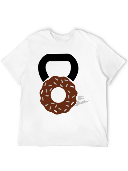 Donut Kettlebell T-Shirt: Sweet Fitness Style