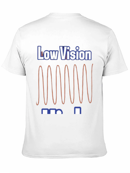 Low Vision Graphic T-Shirt - Unique Design