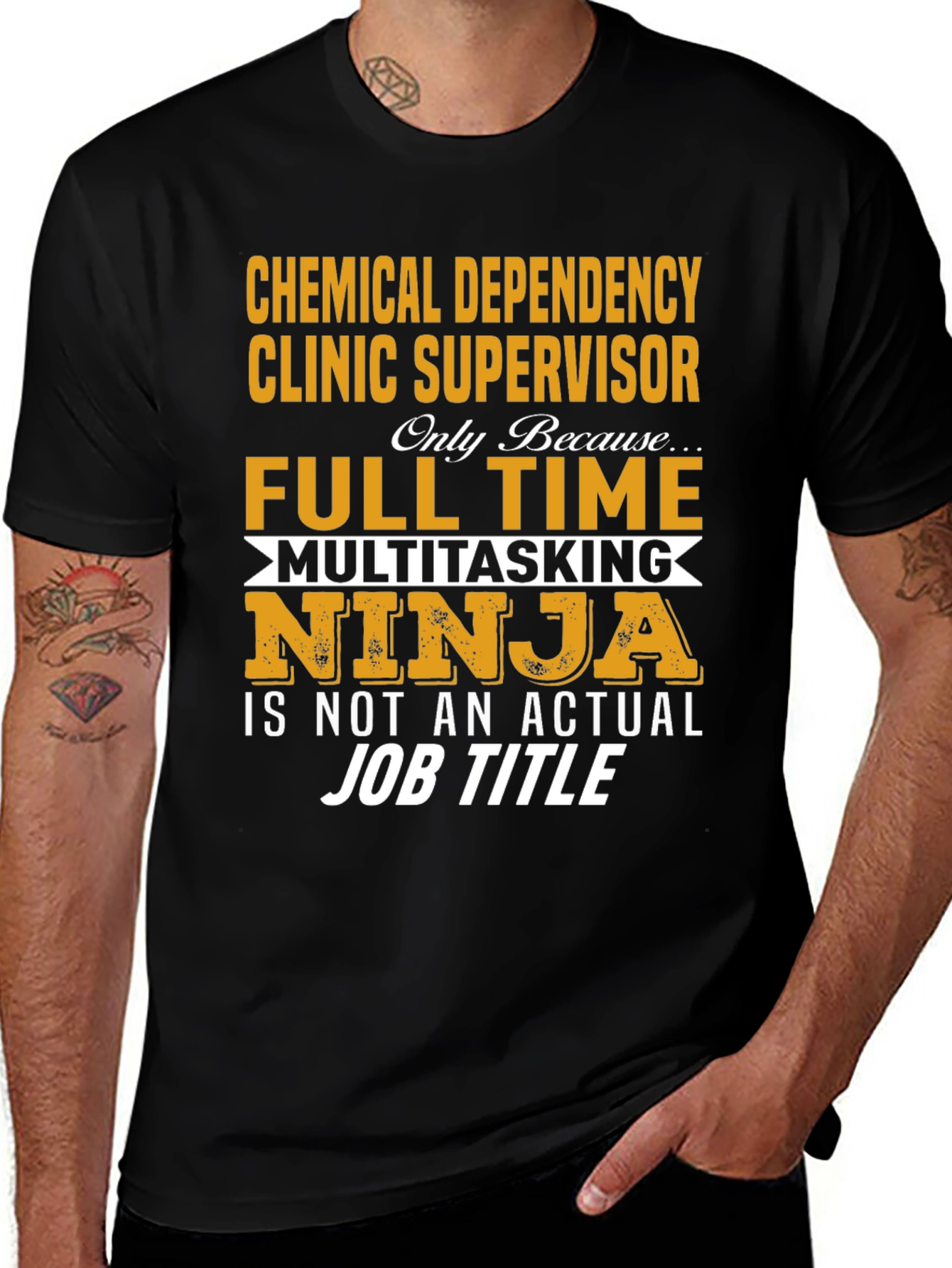 Chemical Dependency Clinic Supervisor T-Shirt