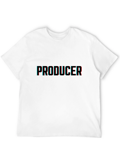 Producer 3D Effect Black T-Shirt