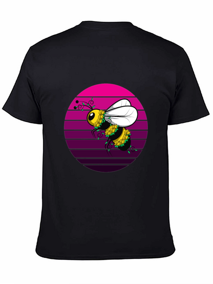 Bee Floral T-Shirt - Unique Graphic Tee