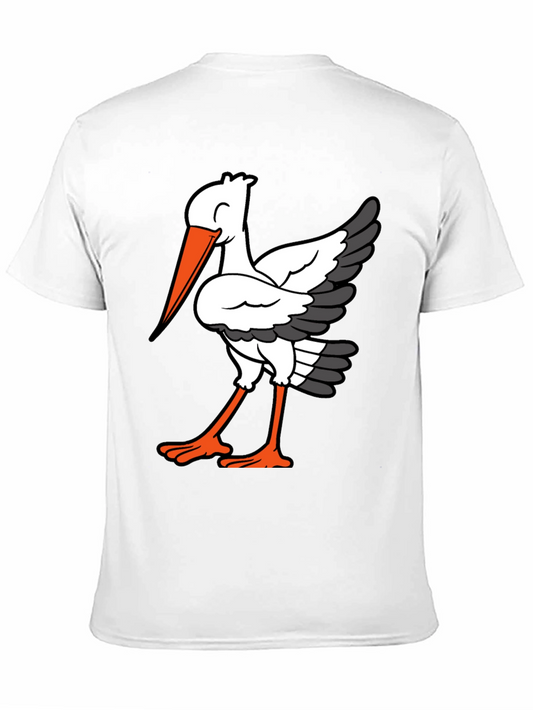 Stork Graphic Tee - Casual Comfort T-Shirt