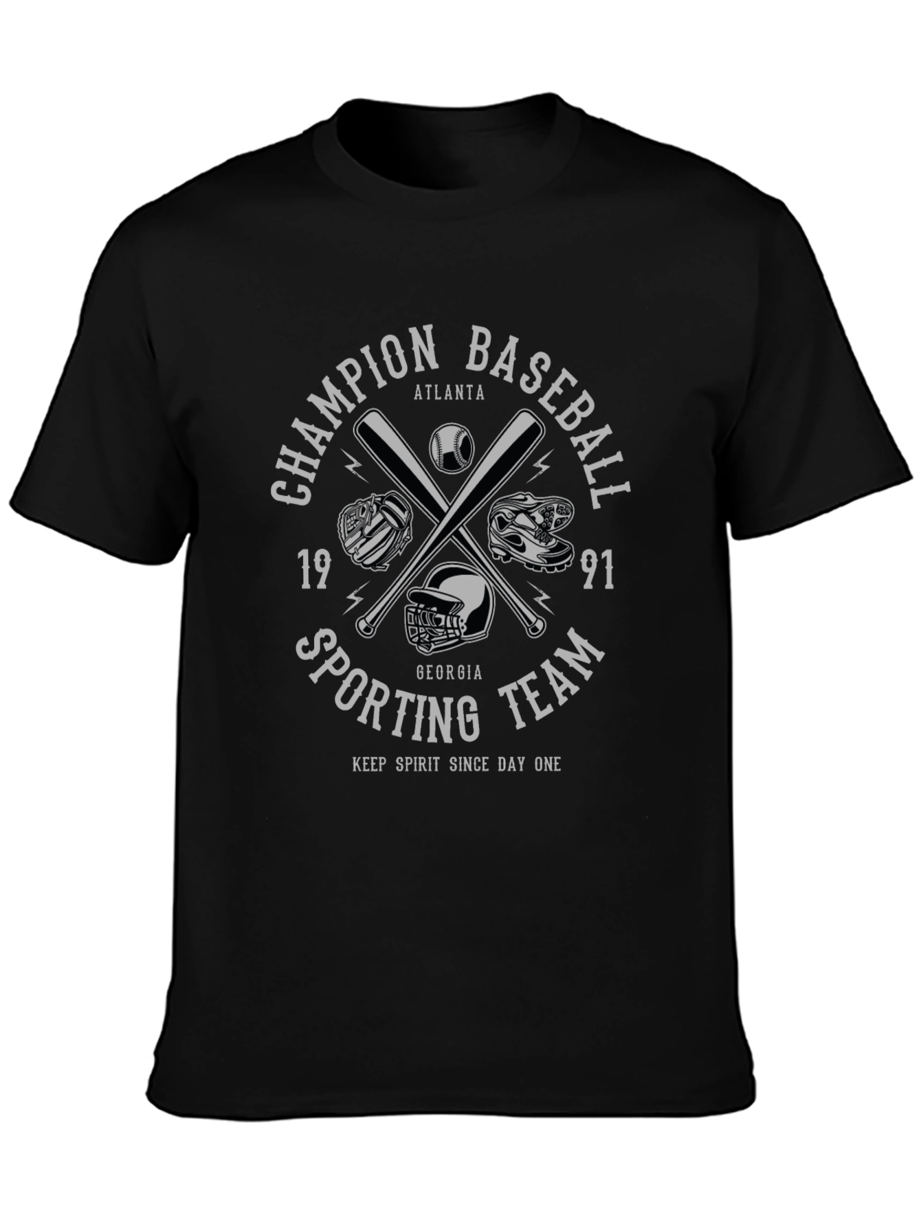 Champion Baseball Team T-Shirt