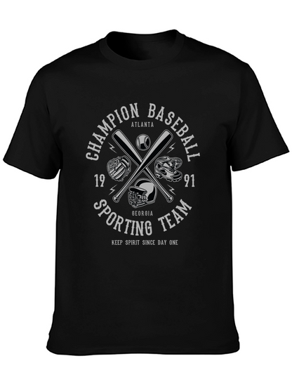Champion Baseball Team T-Shirt