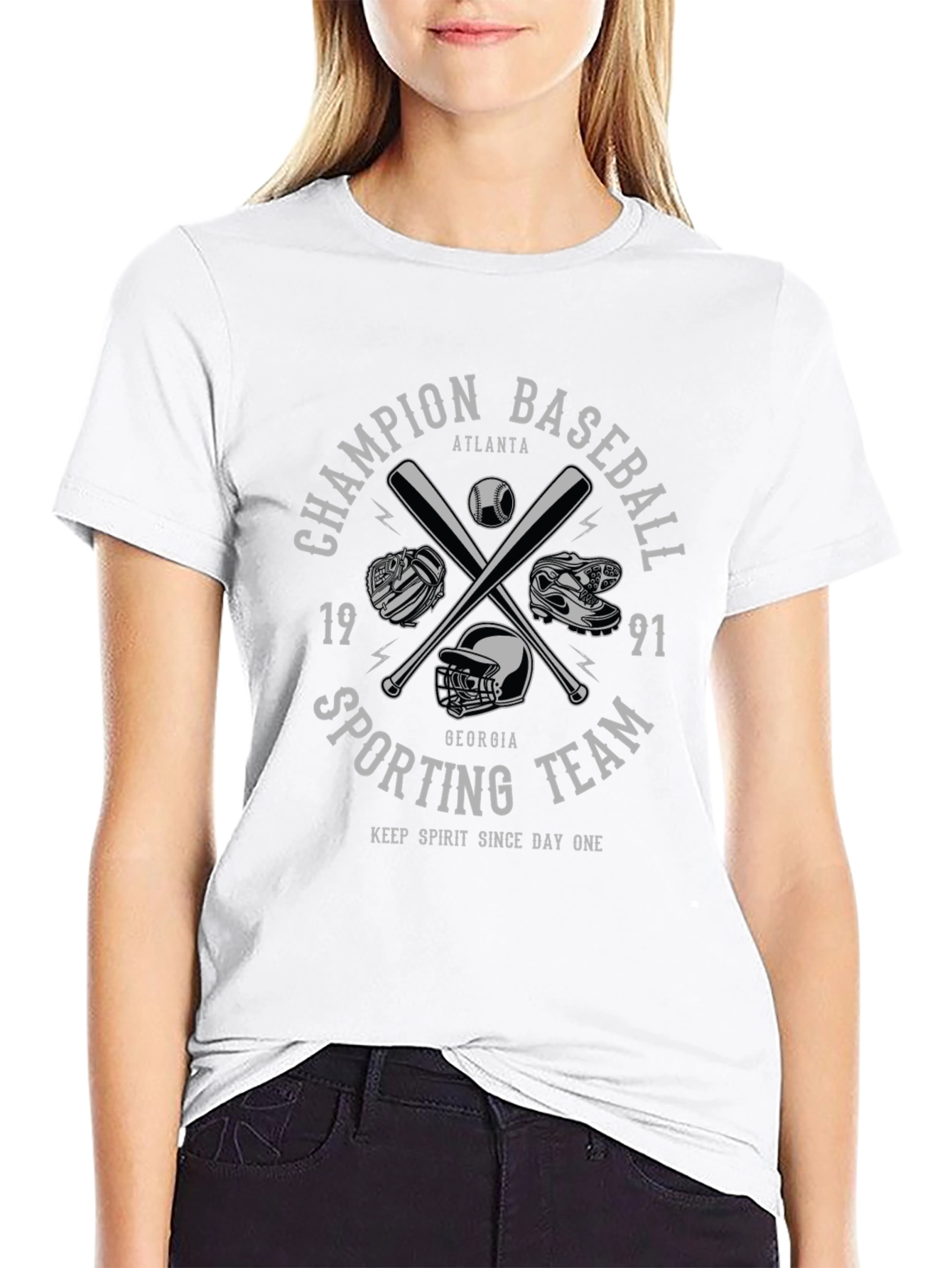 Champion Baseball Team T-Shirt