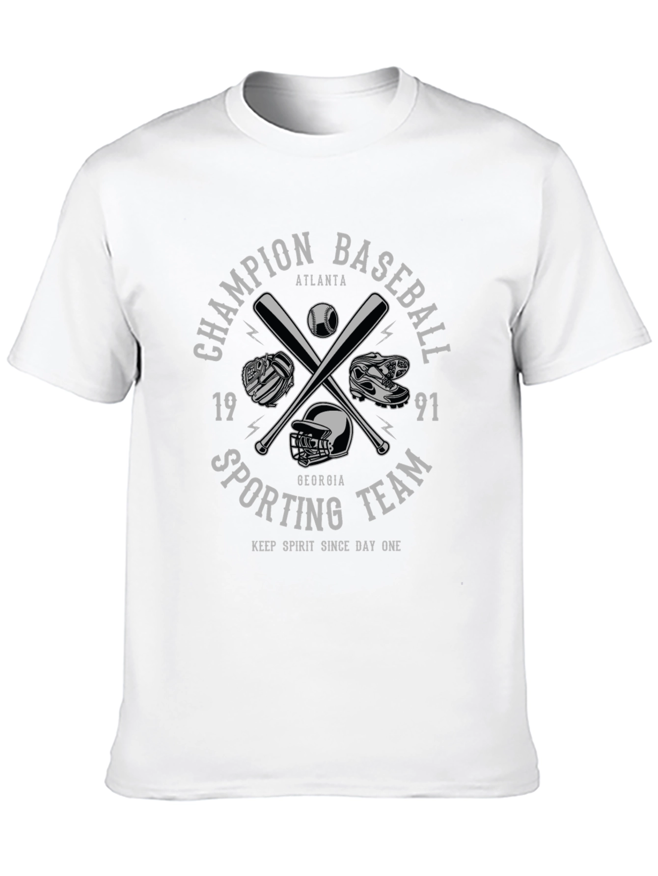 Champion Baseball Team T-Shirt