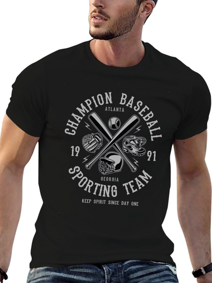 Champion Baseball Team T-Shirt
