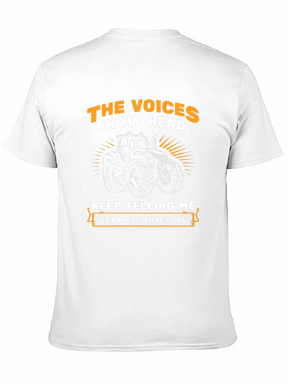 Voices in My Head Tractor T-Shirt