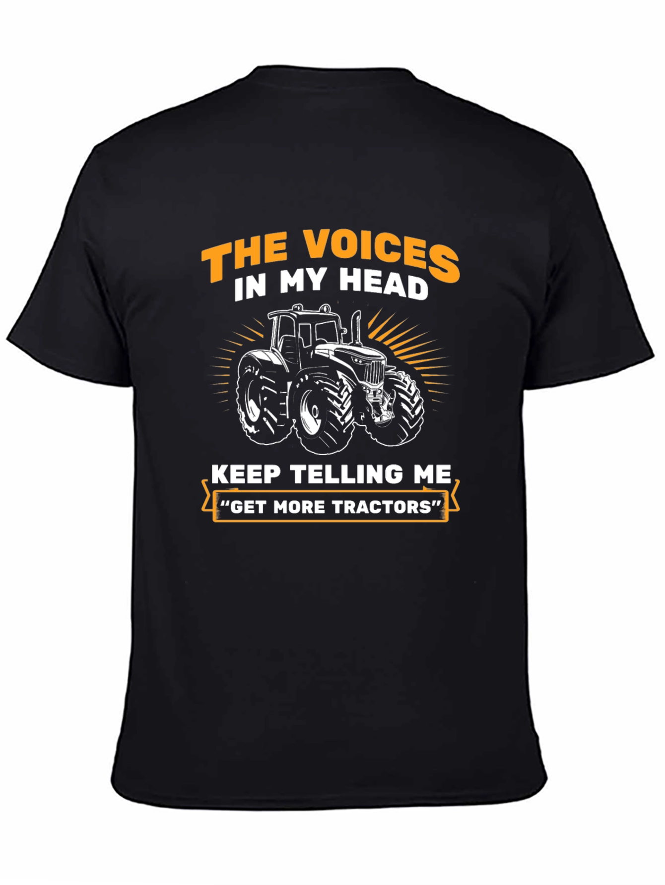 Voices in My Head Tractor T-Shirt