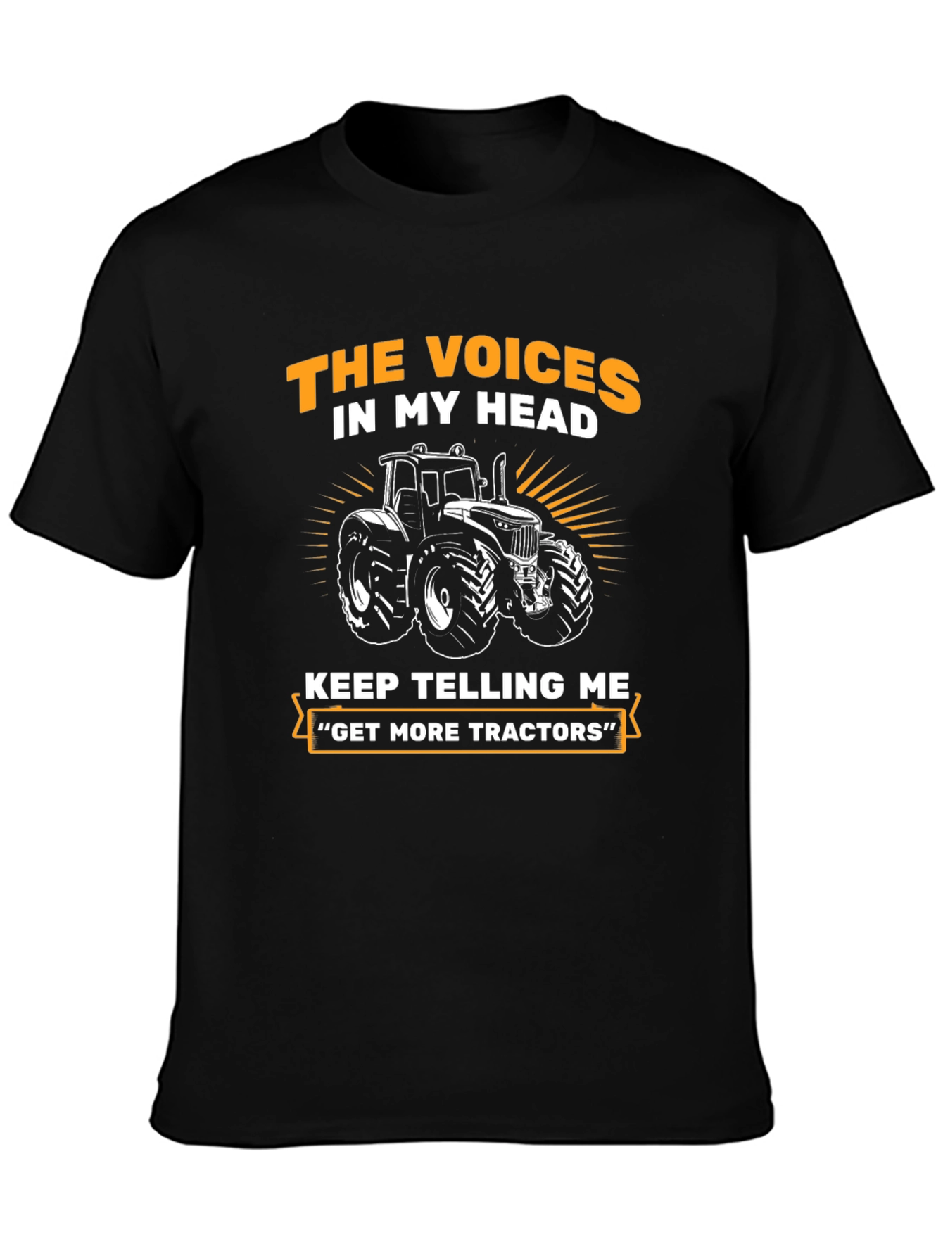 Voices in My Head Tractor T-Shirt
