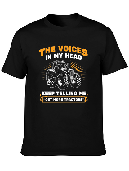 Voices in My Head Tractor T-Shirt