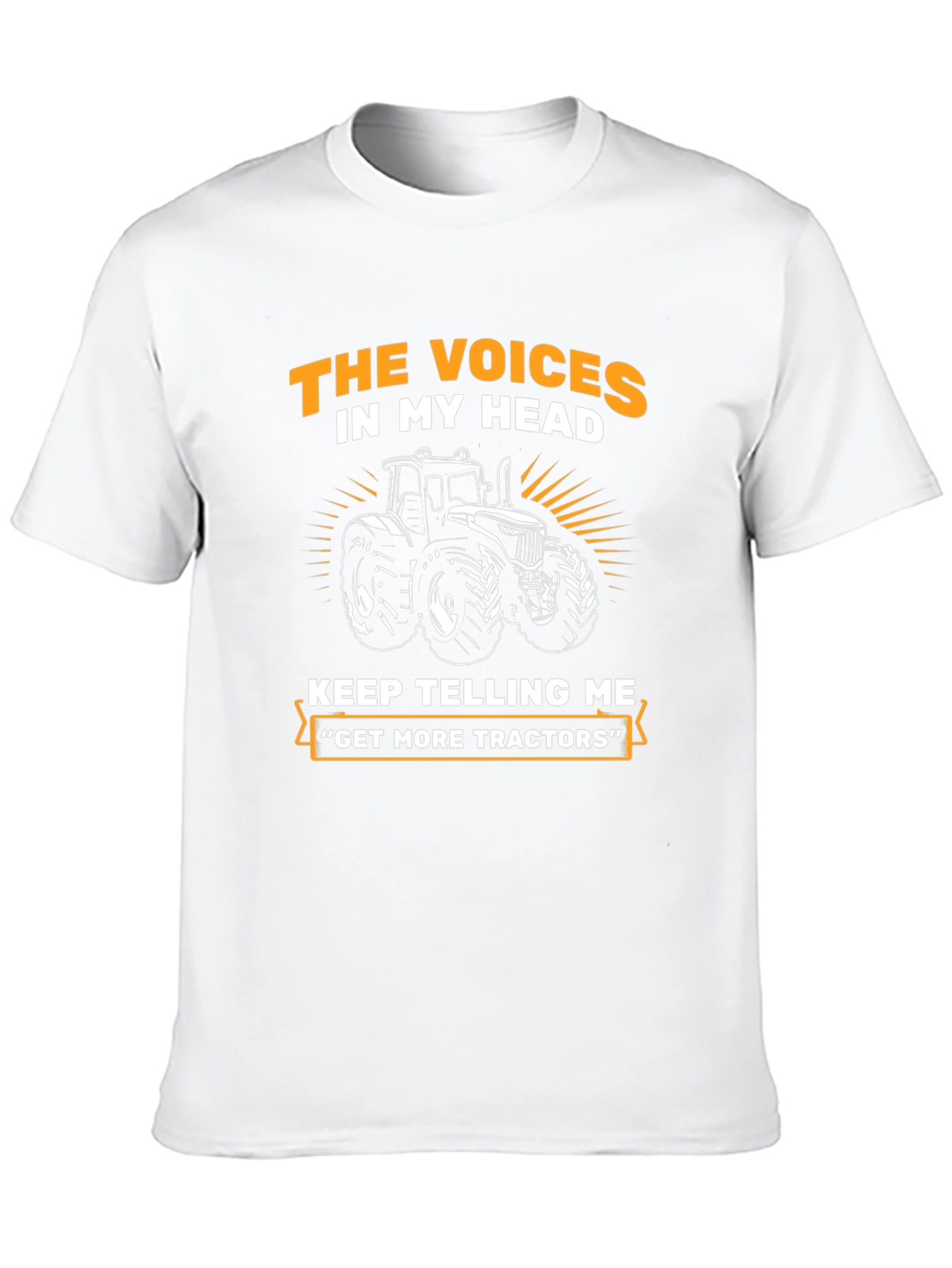 Voices in My Head Tractor T-Shirt