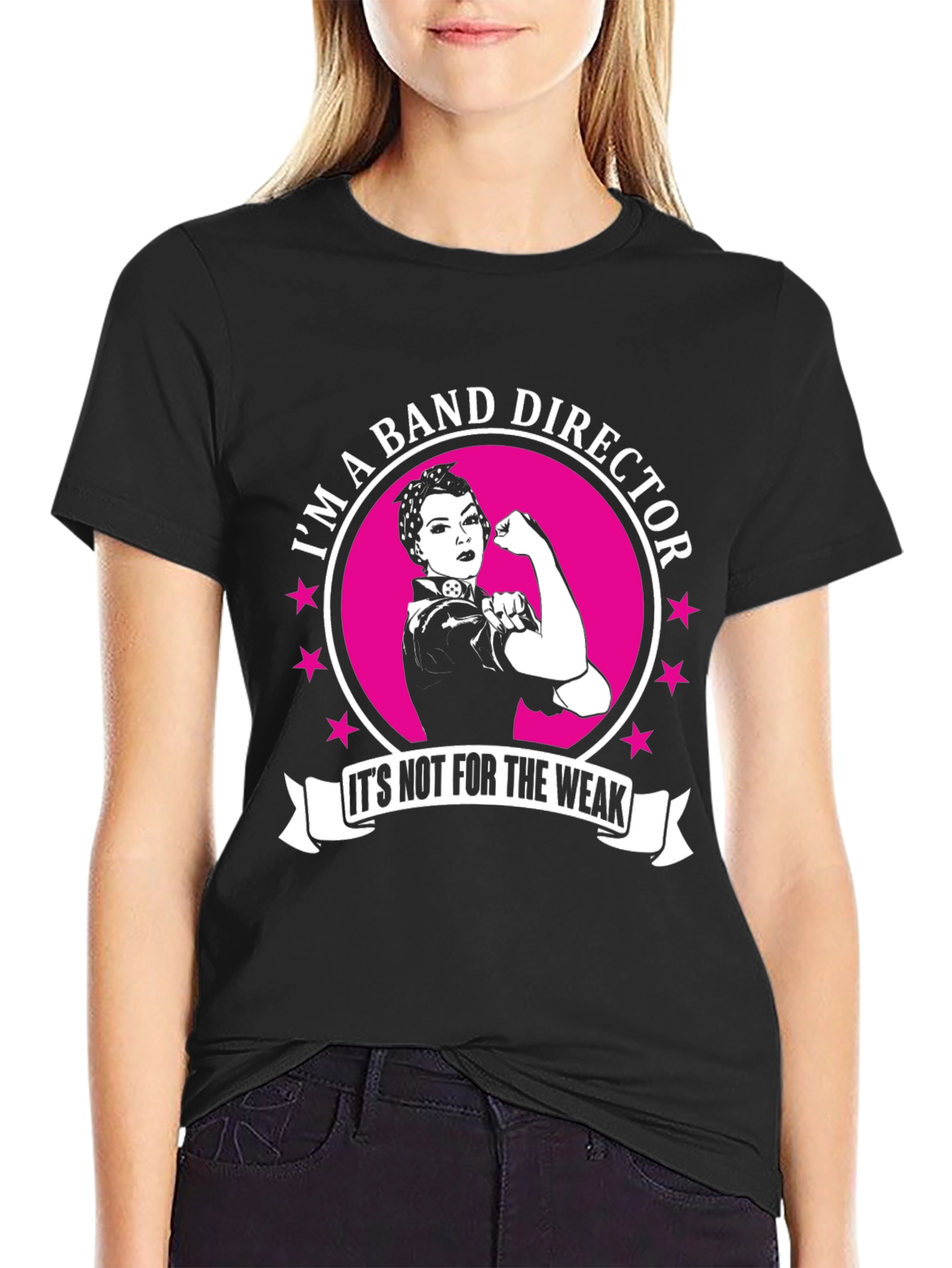 Band Director T-Shirt - Rosie the Riveter Style