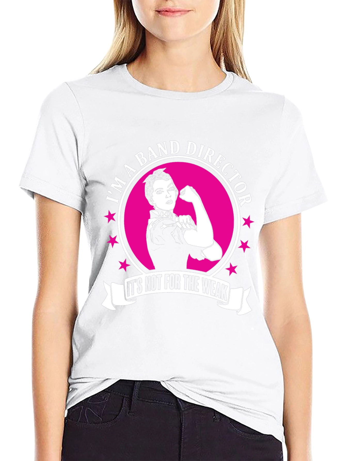 Band Director T-Shirt - Rosie the Riveter Style
