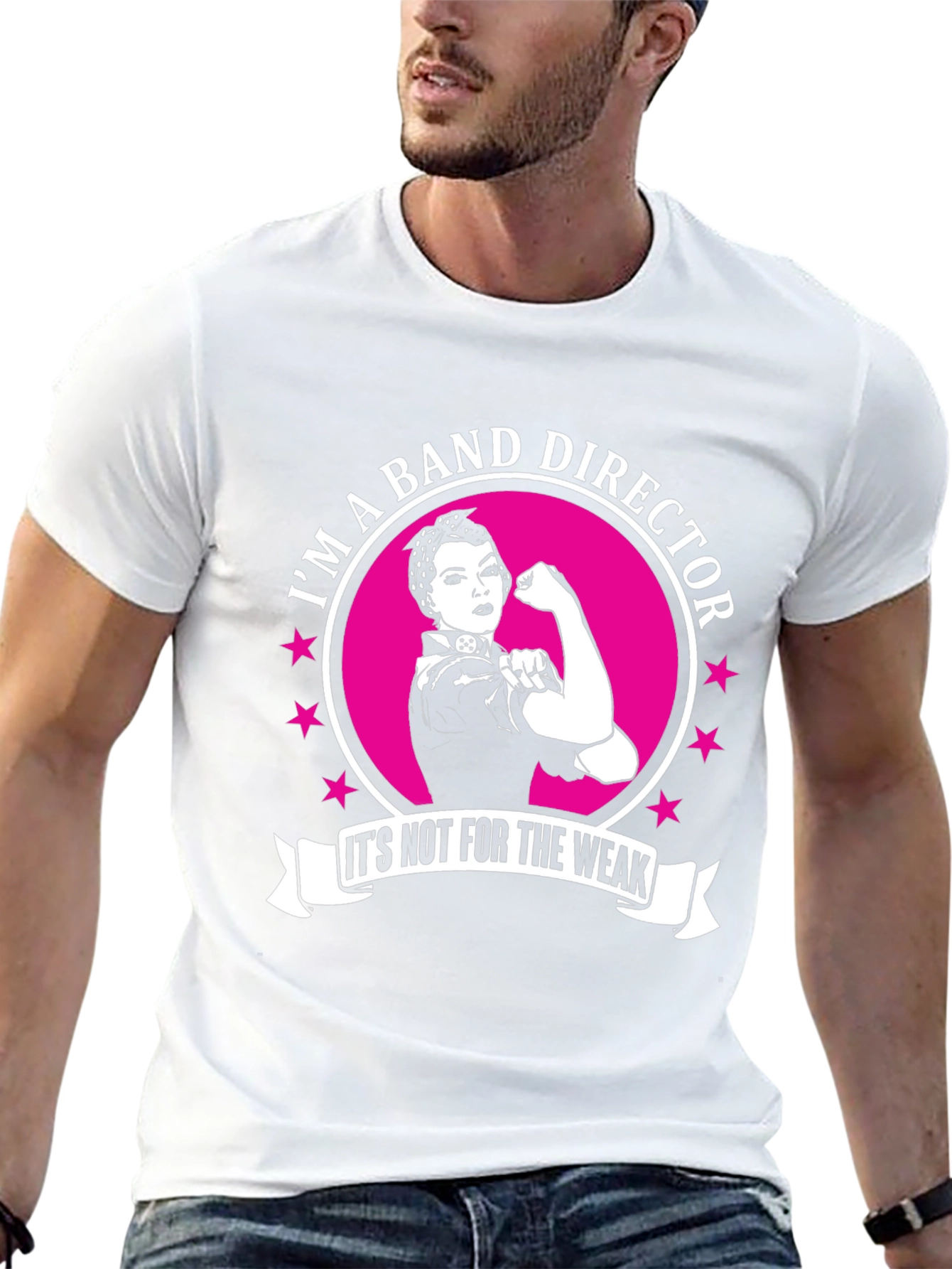 Band Director T-Shirt - Rosie the Riveter Style