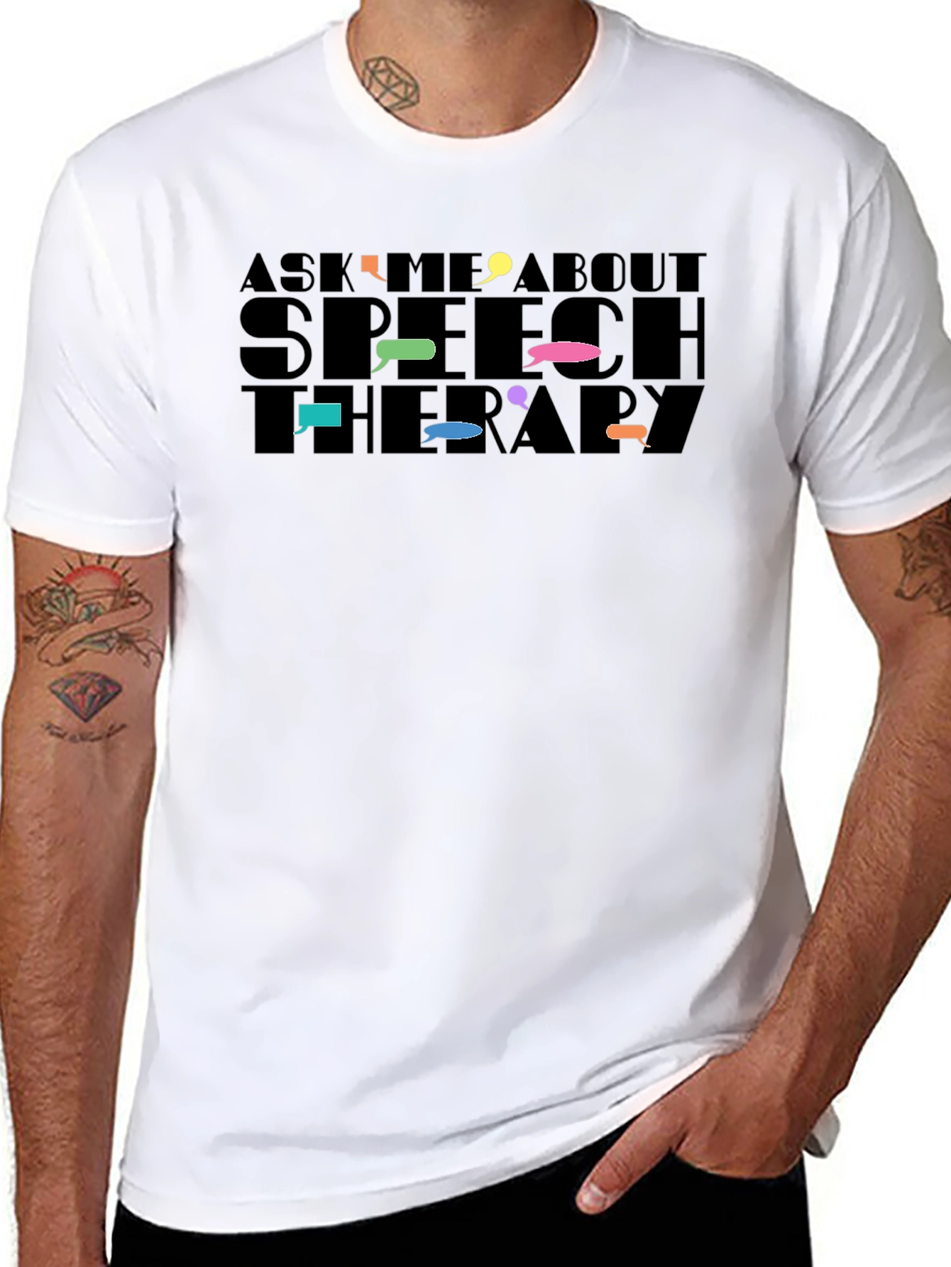 Speech Therapy T-Shirt: Ask Me About It!