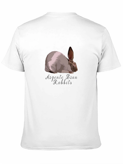Argenté Brun Rabbits Graphic T-Shirt