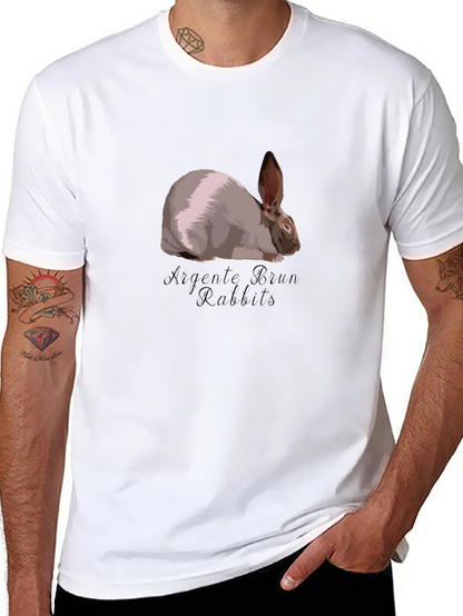 Argenté Brun Rabbits Graphic T-Shirt
