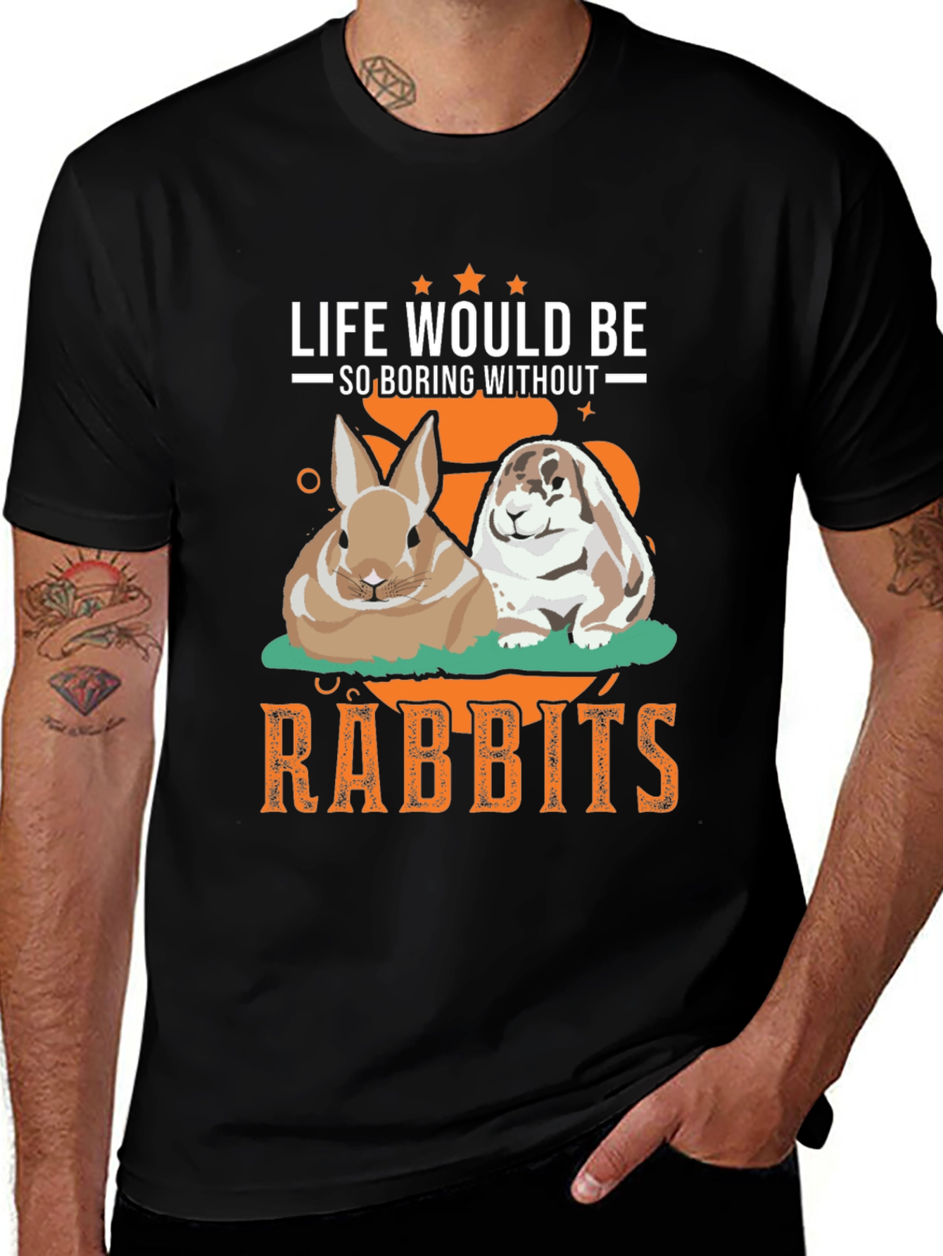Life Would Be So Boring Without Rabbits T-Shirt