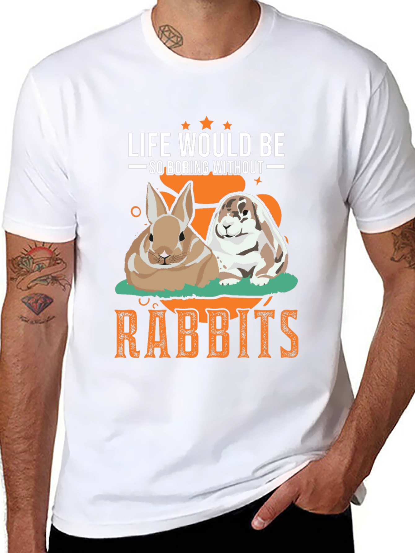 Life Would Be So Boring Without Rabbits T-Shirt