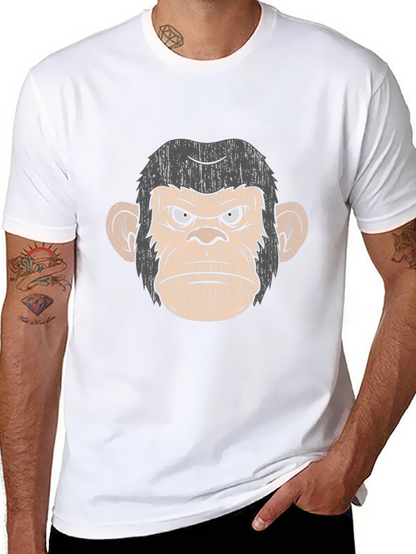 Grumpy Ape Graphic Tee - Mens Black T-Shirt