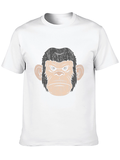 Grumpy Ape Graphic Tee - Mens Black T-Shirt