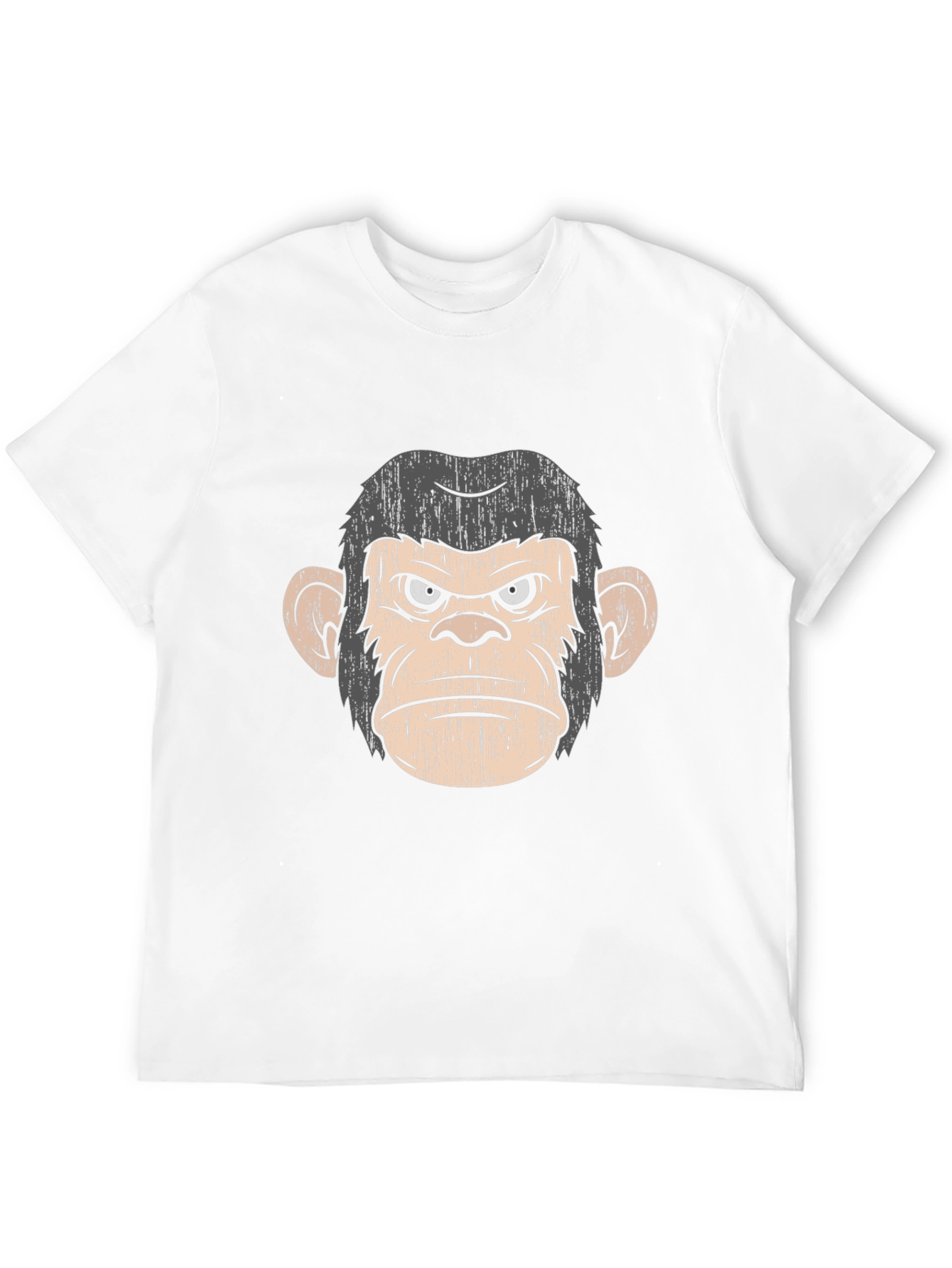 Grumpy Ape Graphic Tee - Mens Black T-Shirt