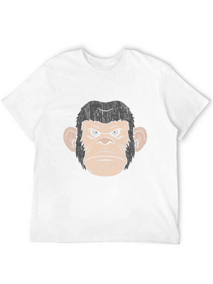 Grumpy Ape Graphic Tee - Mens Black T-Shirt