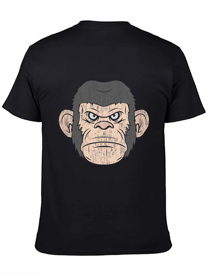 Grumpy Ape Graphic Tee - Mens Black T-Shirt