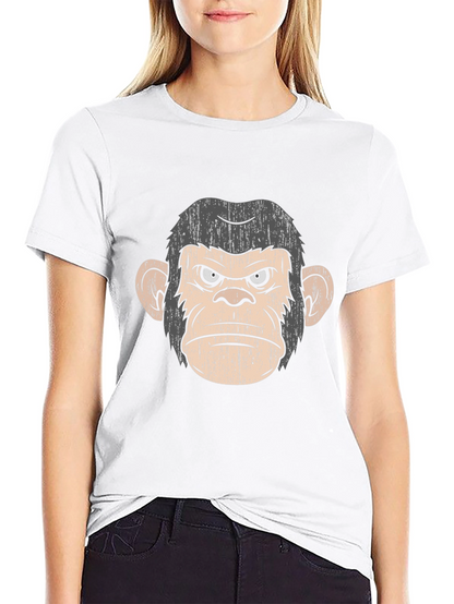 Grumpy Ape Graphic Tee - Mens Black T-Shirt