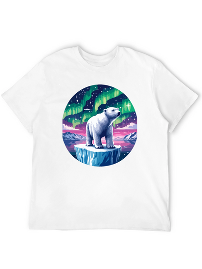 Aurora Polar Bear Graphic Tee